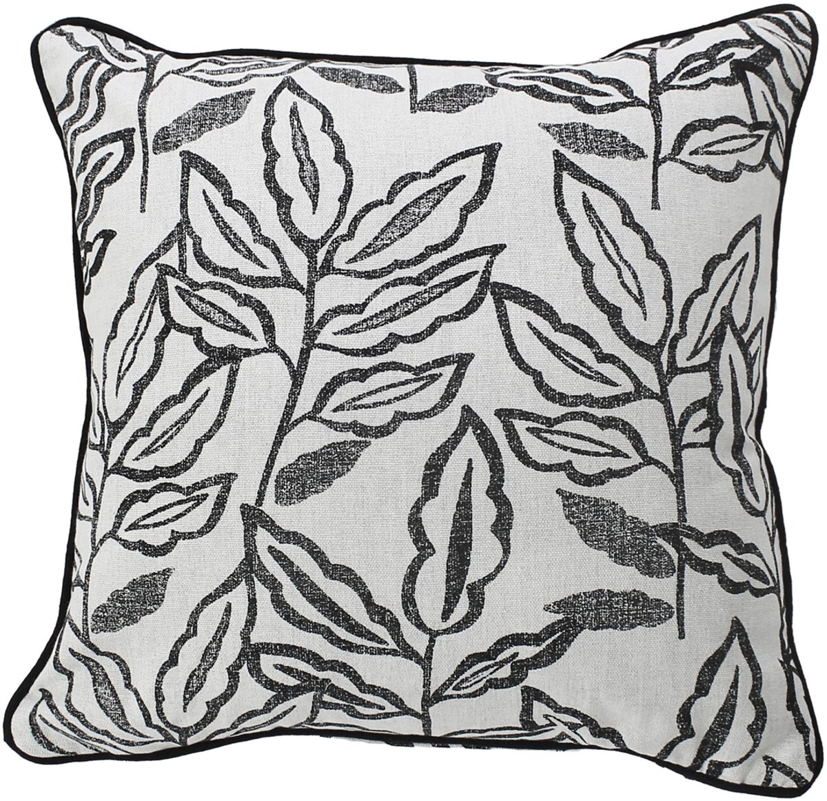 Chambray kussenhoes van gerecycled katoen