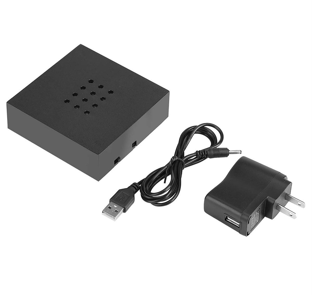 Smoakez - USB draagbare kristallen displaybasis - LED-lichtbasis - Compact en stijlvol - Voor glaskunst en kristallen - Ideaal voor kantoor- en woo...