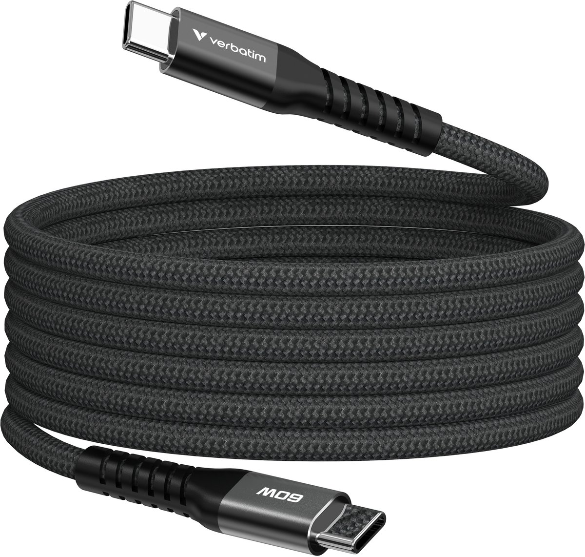 Verbatim Mobiele telefoon Kabel [1x USB-C stekker - 1x USB-C stekker] 1.2 m USB-C Met magnetische aansluiting