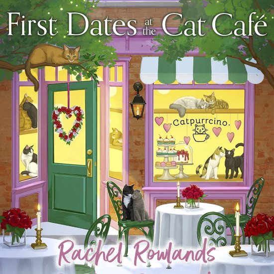 First Dates at the Cat Cafe - cover