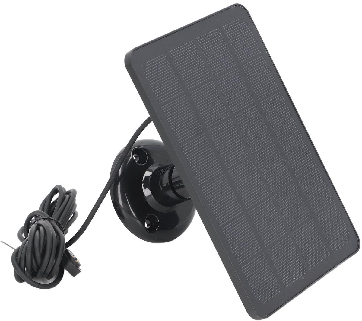 Jhubersproducts - Zonnepaneel - 10W Zonnepaneel - Waterdichte Oplader - Voor Buiten Beveiligingscamera - Geschikt voor Pro 3, 4, 5S, Ultra, Floodlight