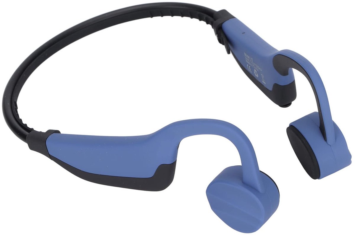 Vlemico - Hoofdtelefoon - Bluetooth Hoofdtelefoon - Waterdicht - Blauw - Sport Hoofdtelefoon - Geschikt voor Hardlopen en Fietsen