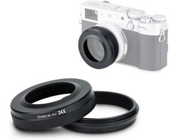 Metaal Lenskap met Adapterring voor Fujifilm X100VI, X100V, X100S, X100T en X100F Camera's - Bescherming, Zonnekap en Fotografie Accessoire