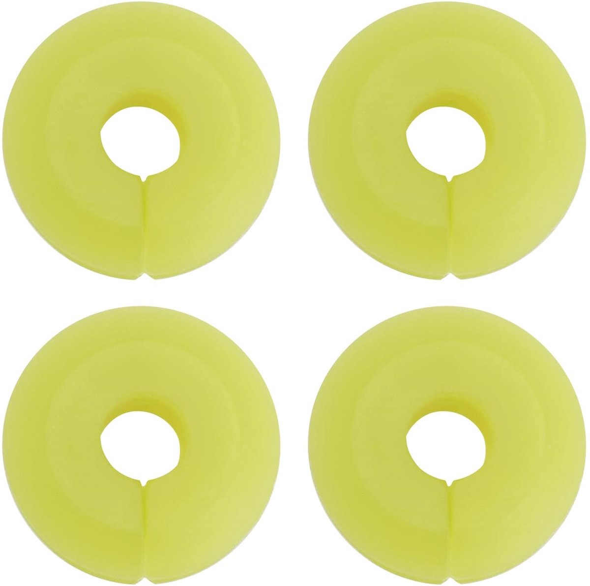 By shayne - Auto Hood Klink Prop - Rubber Ring Grommet - Ondersteuning Staaf Houder - 4 Stuks - Compatibel met Ford Focus MK1 - W700510S300
