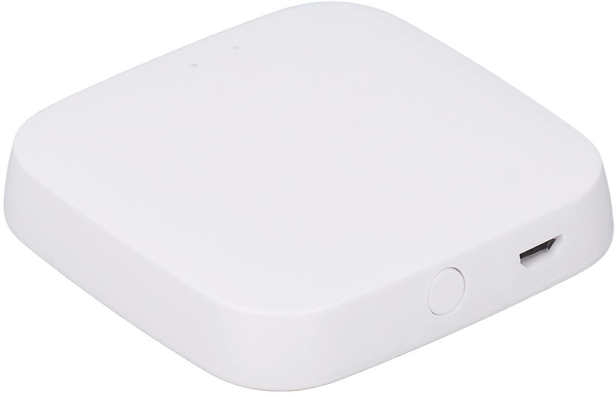 Zeynomax - Wifi Gateway Keyless Entry Deurslot - Slimme Deurslot Afstandsbediening - Wifi Bluetooth Hub - Voor ZigBee - Veilig en Handig - Geschikt ..