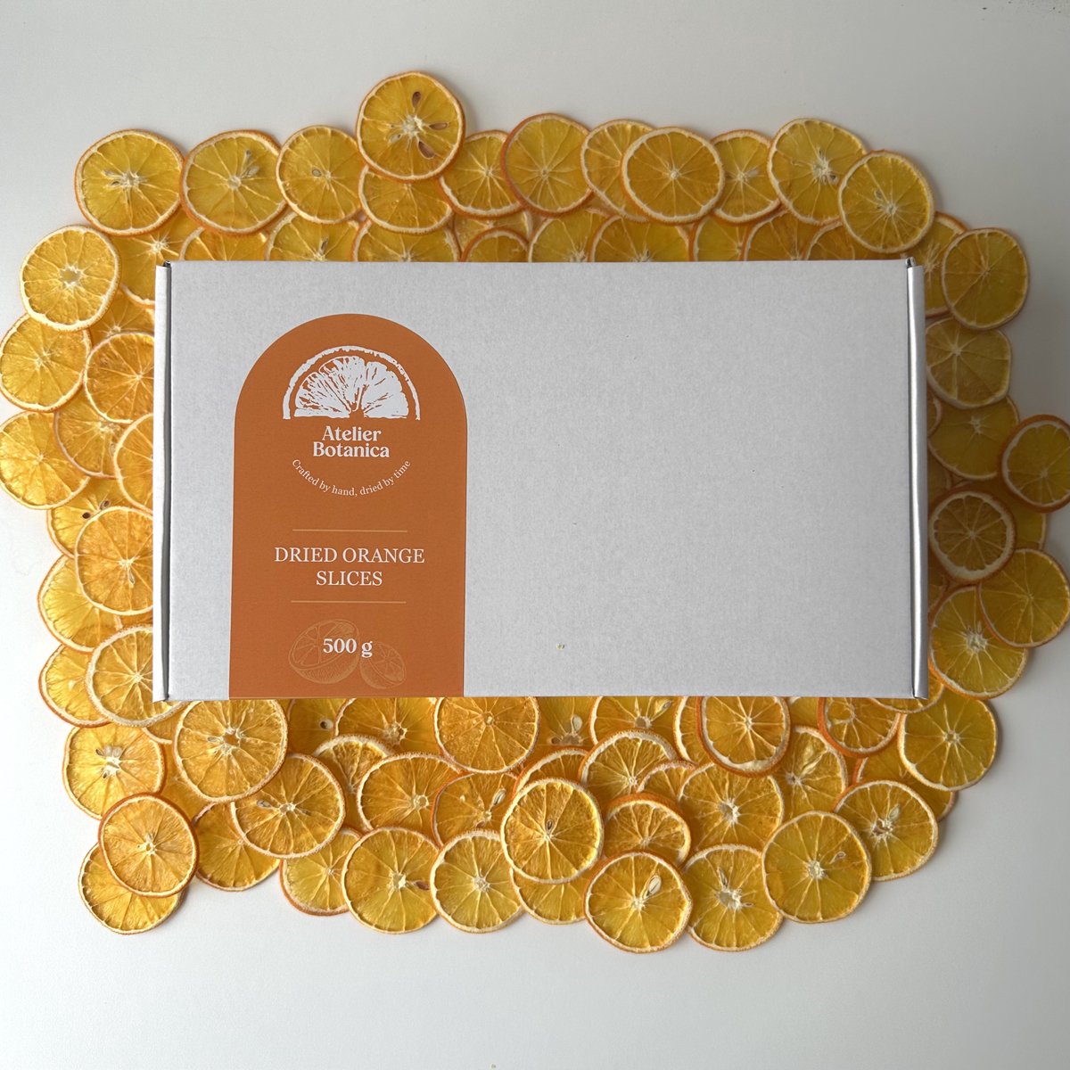 Gedroogde sinaasappelschijfjes 500g – gedroogde sinaasappel voor cocktails, gin tonic en thee - Voordeelverpakking