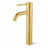 Hoge Wastafelkraan VERTI / Badkamer Mengkraan / Goud