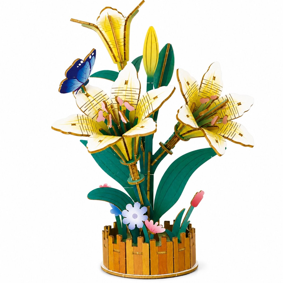Beehub, 3D Flower, Lelie , BE011907, 16x15x22 cm