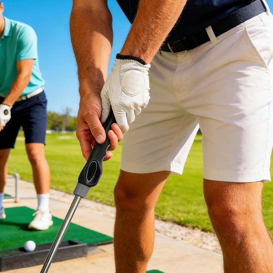 Golf Grip Trainer - Swing Corrector - Golf Oefenen - Niet-slip Ontwerp - 15.6 cm - Grijs van GOLF — afbeelding 4