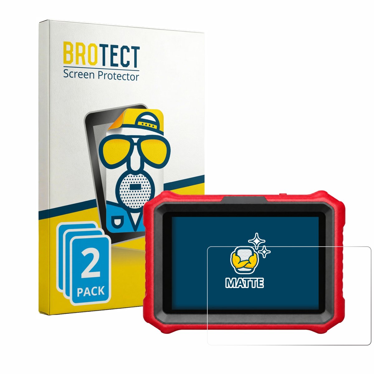 BROTECT - Screenprotector voor KINGBOLEN K8 Pro - Folie Beschermfolie matte 2 Stuks