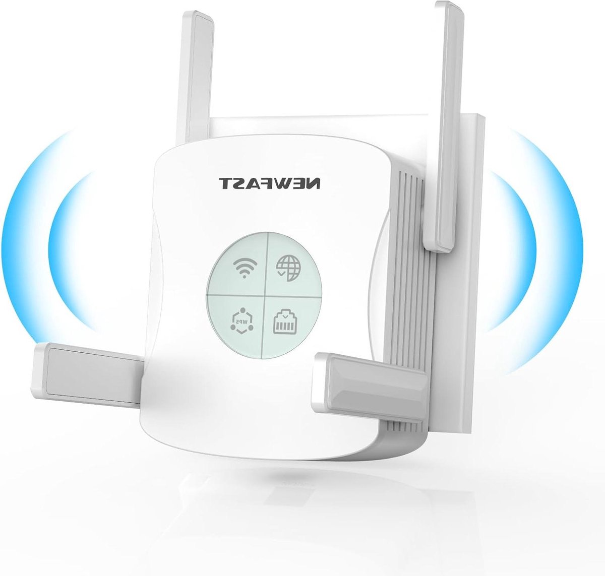 Wifi Versterker - Wifi Repeater - Sterker Wifi Signaal - Dual Band Wifi 6 - Gigabit Poort - Wit