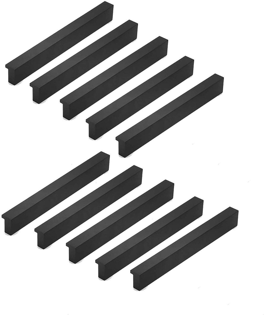 10 Pcs L 90° Keuken Kast Deur Handgrepen Aluminium 64mm