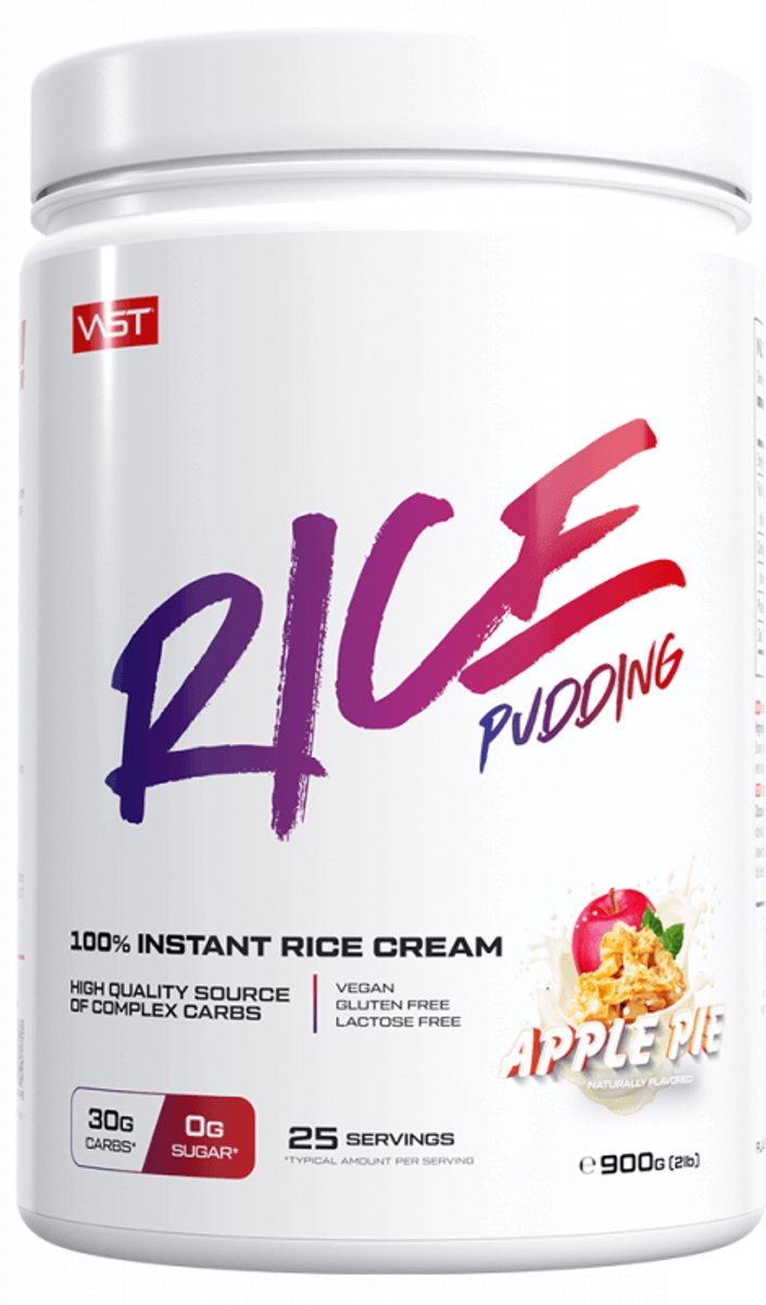 VAST Instant Rice Pudding (900g) Apple Pie - Functionele voeding - Supervoeding