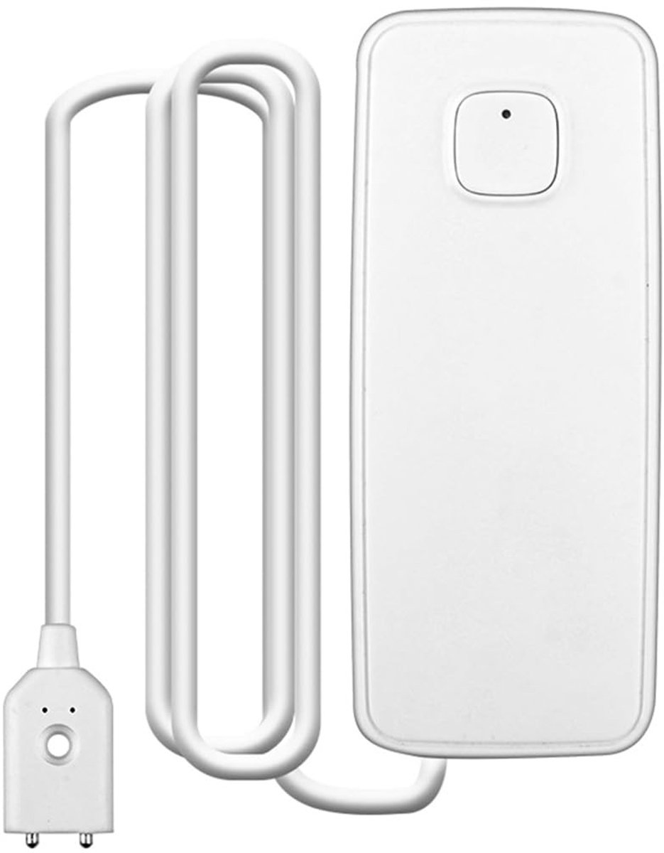 Dailygoods - Smart Water Sensor - Waterlekdetector - Slimme detectie van waterlekkage - Wit - App-gestuurd - Voor keuken en badkamer - Geschikt voor s