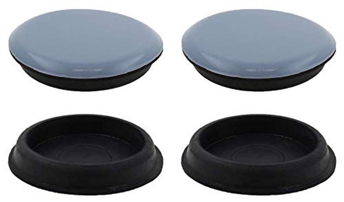 Dailygoods - EasyMove Teflon Glider - Meubelbescherming - 45mm - Zelfklevend - Voor tapijt en harde vloeren - Verplaats meubels moeiteloos