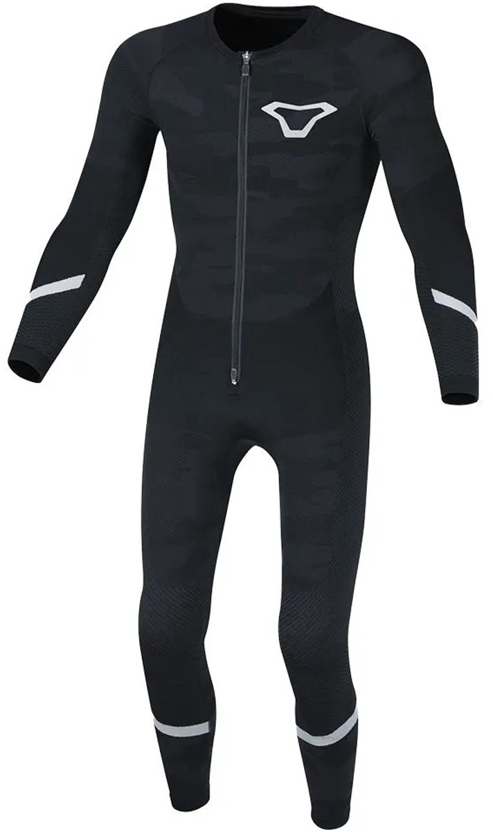Macna Cool Lange Mouwen Basislaagpak Zwart 2XL-3XL Man