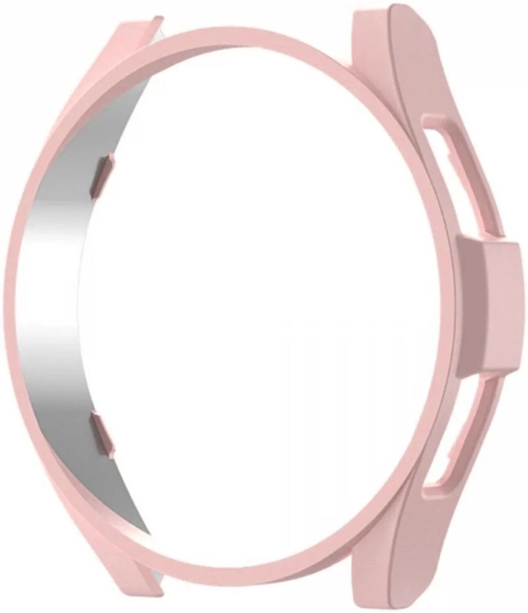 Hard Plastic Bumper Hoesje Roze Geschikt voor Samsung Galaxy Watch 6 40MM