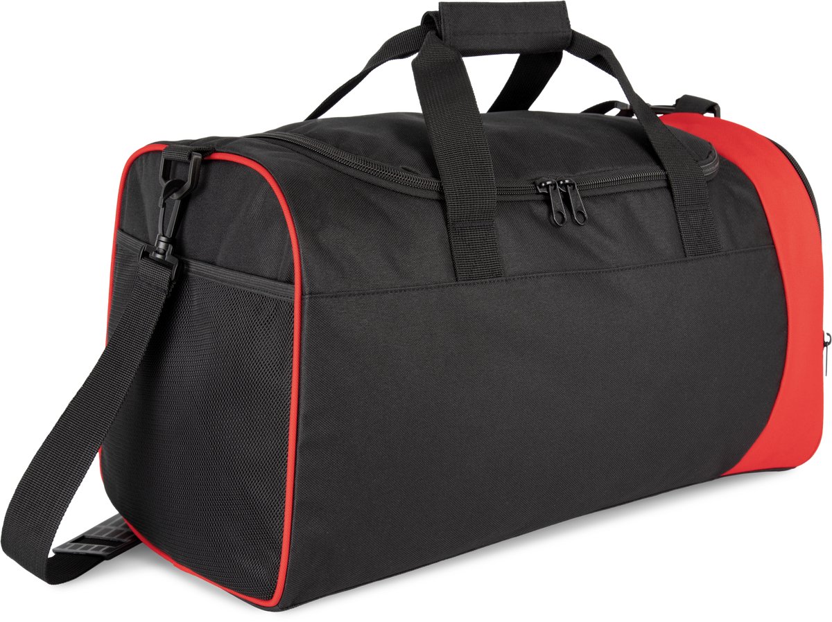 Tweekleurige Sporttas - Sporttas - Tweekleurig - Schouderriem - Sport - Rood