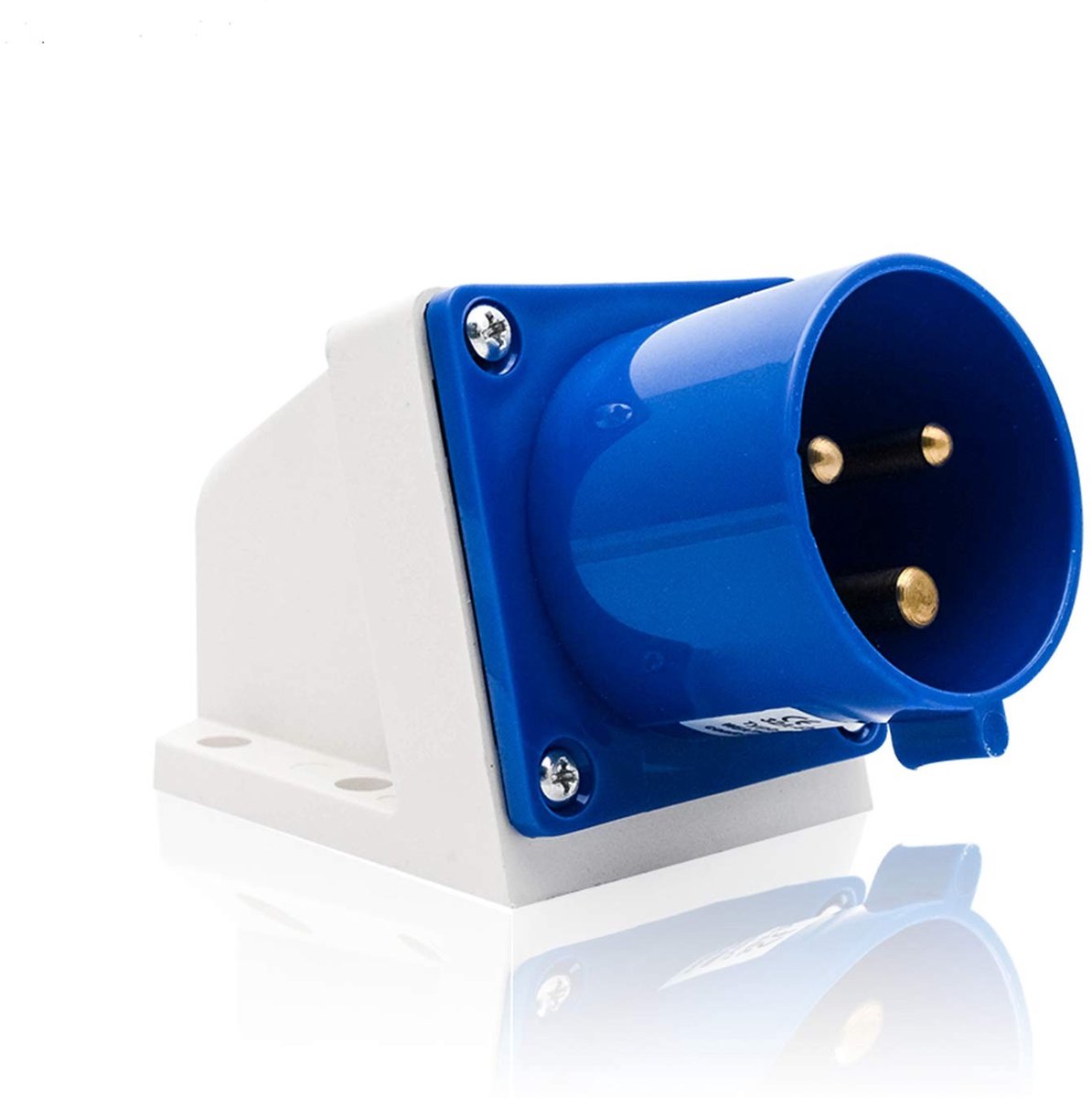 Dailygoods - Caravan Plug 16A/32A - Veilig en duurzaam - IP44 - Voor industrieel gebruik - 3-polige aansluiting - Geschikt voor caravans en campers -