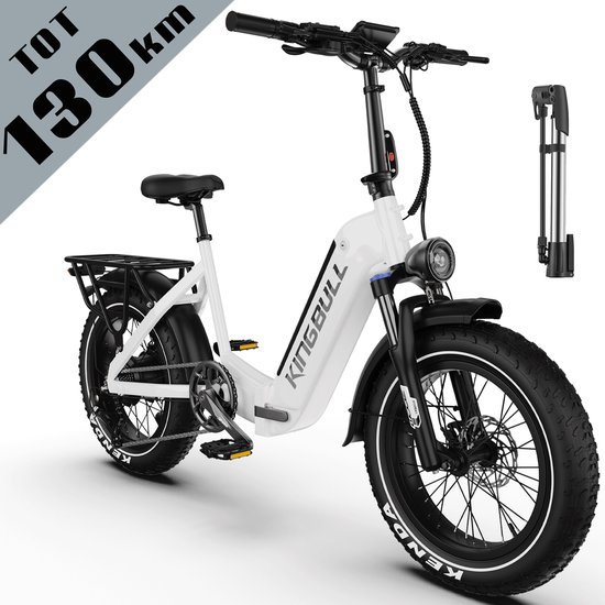 Elektrische fatbike 20 inch vankel Verve, 48V 250W Bafang motor, 130 km actieradius, brede 20×4.0 banden, hydraulische schijfremmen, Shimano 8 versnellingen