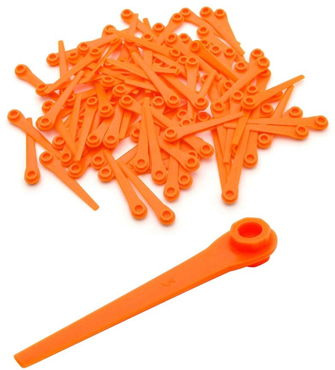 Vlemico - Gras Trimmer Blades - Vervangingsmesjes - Hoge snijkwaliteit - 20 Stuks - Duurzaam en praktisch - Geschikt voor Gardena 9823 9825 9820 9821