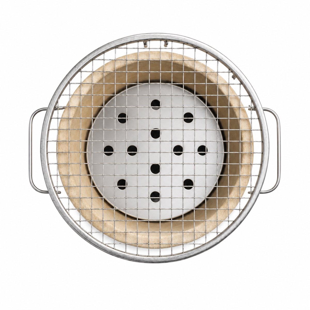 Grillies V1 Tafel BBQ – Compacte Mini Houtskool BBQ voor Tafel & Balkon – Draagbare Keramische Barbecue – foto 3