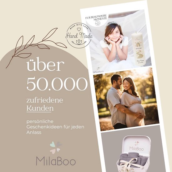 Geschenkdoos Peettante - Vraag Doos - Liefdevol Gebaar - Handgemaakt Duits Werk - 115 x 155 cm - Natuurlijk — afbeelding 3