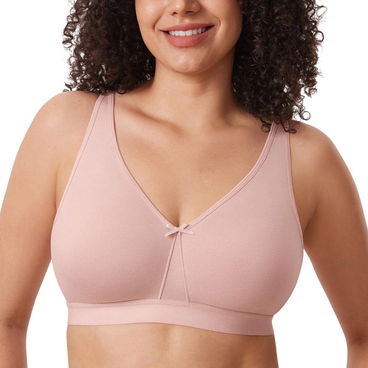 Dailygoods - Draadloze Plus Size BH - Katoen - Comfortabel en Ondersteunend - Ideaal voor Slapen - Geschikt voor Dames - Zacht en Ademend