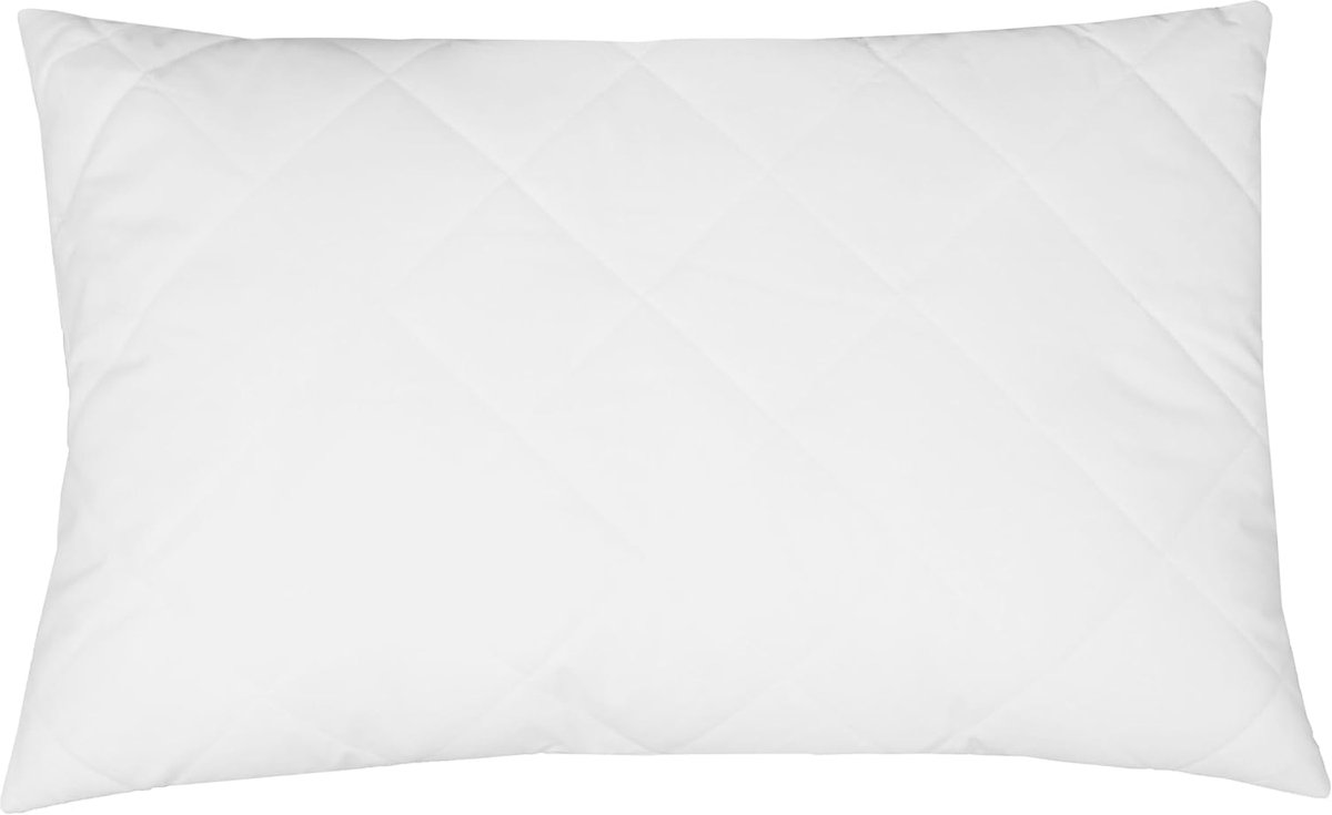 Kussen met rits - Hoofdkussen Allergie - Comfortabel slapen - Verstelbare vulling - 50x80 cm - Wit