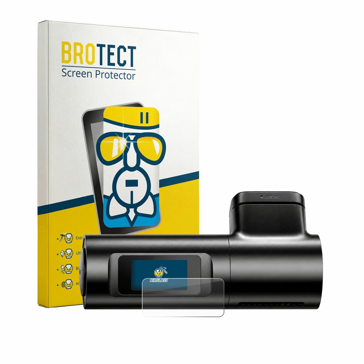 Screenprotector voor Azdome M330 Beschermglas transparant