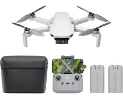 DJI Mini 4K Drone Combo – 4K UHD Camera – 3-Assige Gimbal – 62 Min Vliegtijd – GPS Return To Home – Incl. 2 Accu’s – Zonder Dubbele lader