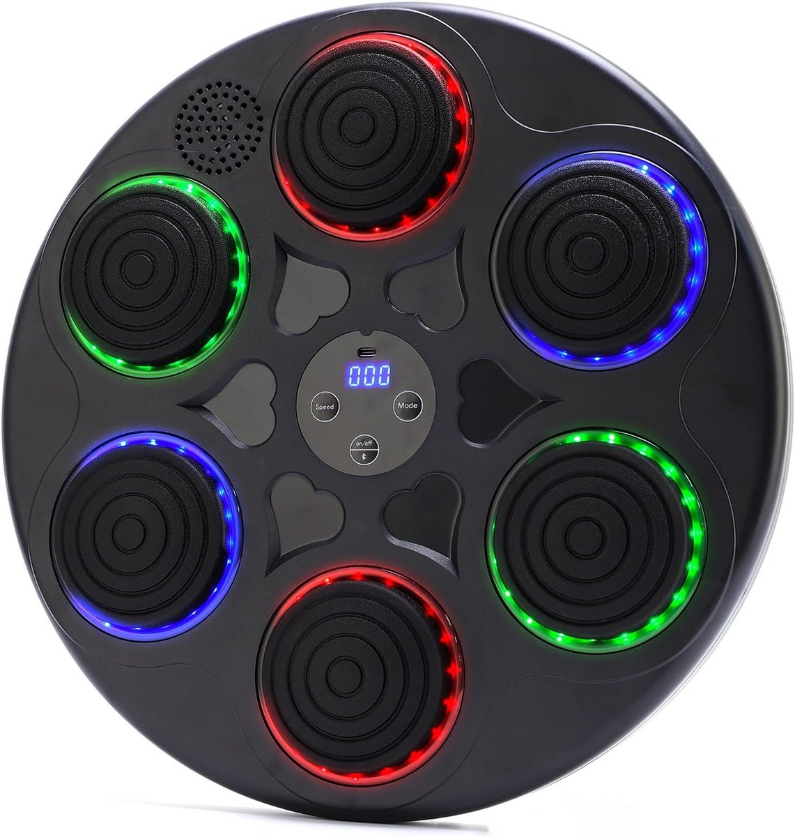 Muziek Boksmachine - Smart Boxapparaat - Thuis Workout - LED Display - Wandmontage - Zwart