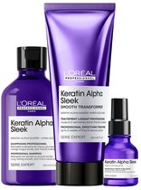 L'Oréal Professionnel - Keratin Alpha Sleek Trio Set - 300+200+50ml