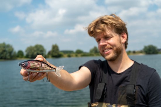 Ultimate Clash Swim & Jerk 14,5cm 57gr - Fluo Bone - Jerkbait van Ultimate — afbeelding 5