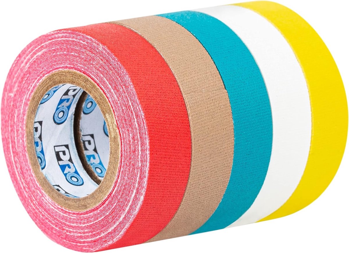Pro Tapes Pro Pocket Spike Minirollen Felle kleuren (5 rollen / 12mm x 5,4 m)