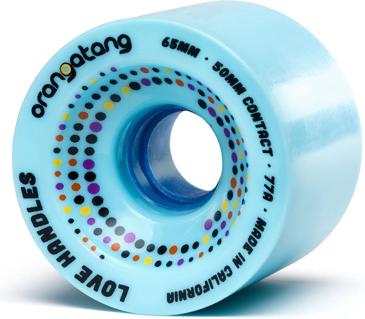 Longboard Wielen Skate Wielen Soepel Rijden Duurzaam Urethaan 65mm Diameter