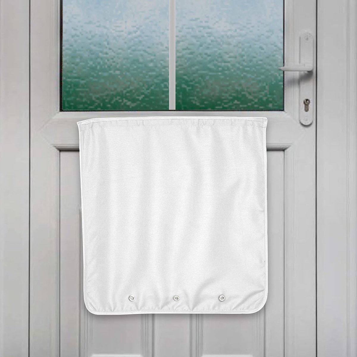 Brievenbusvanger Post - Post Opvangbak - Post Ontvangen - Geen Schroeven Nodig - 52x51 cm Tas - Wit