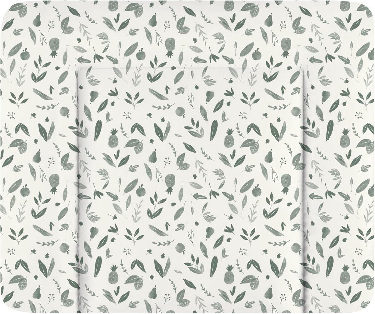Aankleedkussen Softy - Baby commode - Baby verzorgen - Hygiënisch en afwasbaar - 85/75 cm - Botanic