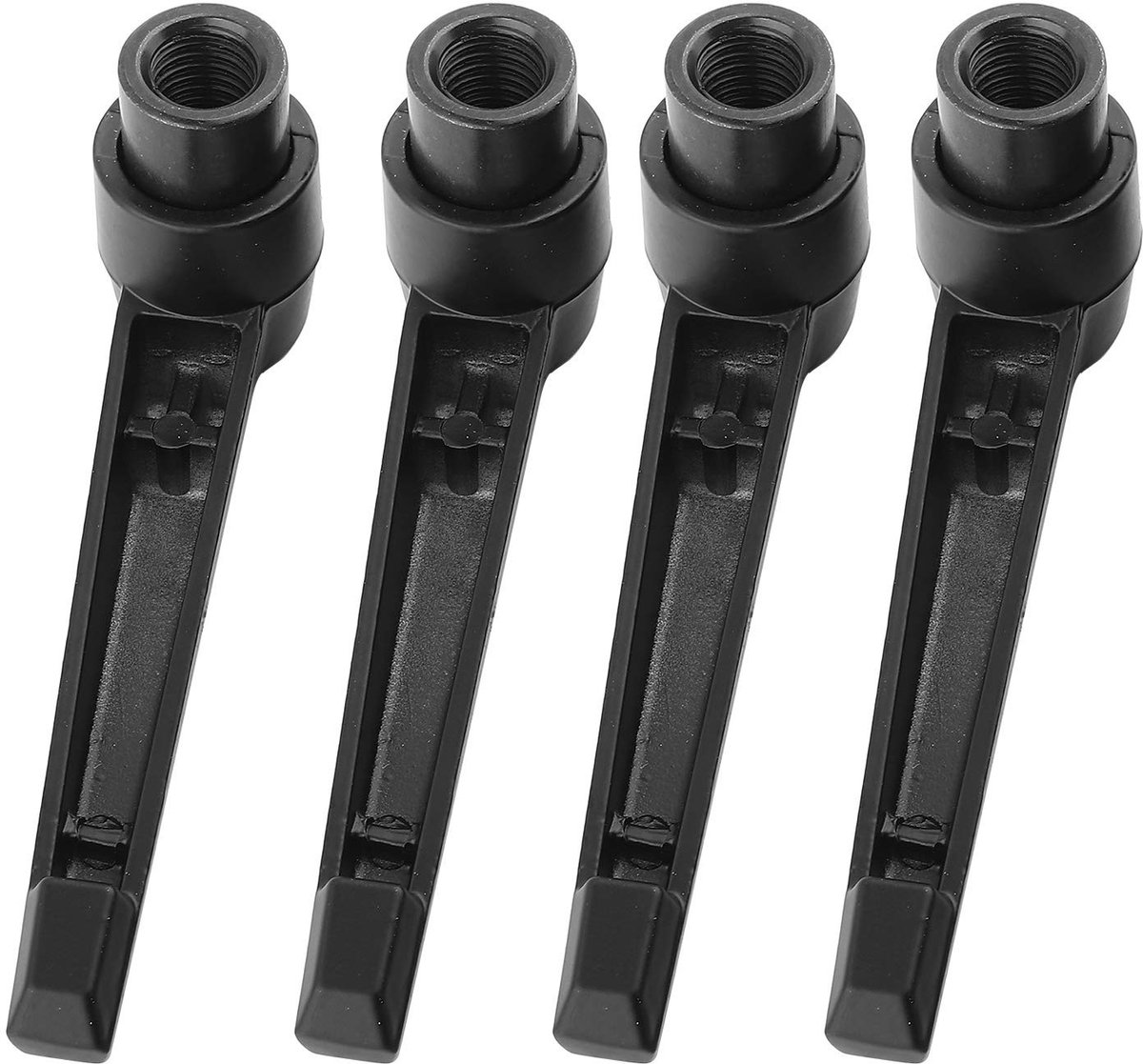 Dailygoods- Handvat Verstelbaar - 4 Stuks - Roestvrij Staal - Corrosiebestendig - Slijtvast - Voor Gereedschap en Machines - Machineknop