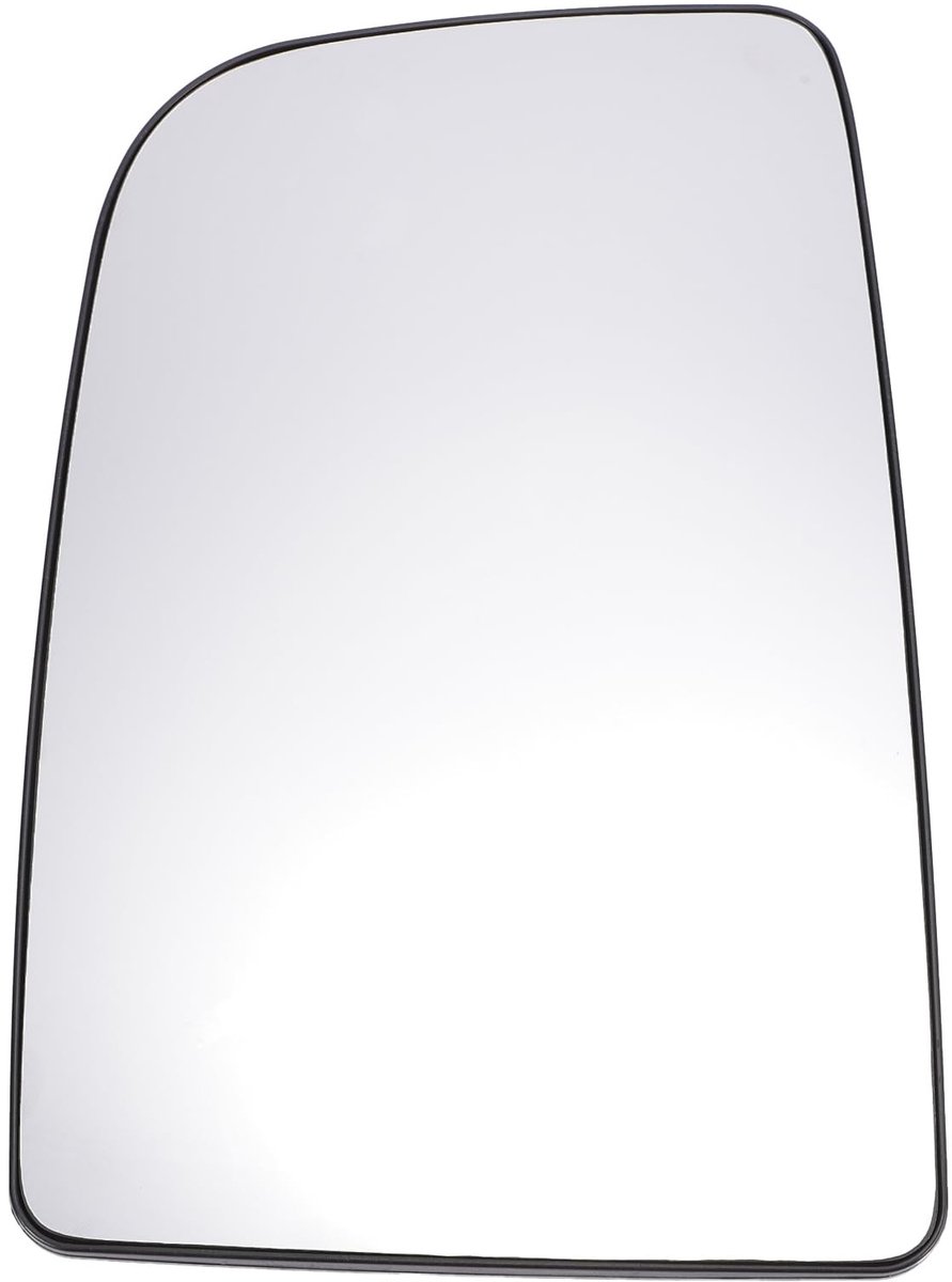 Dailygoods - Achteruitkijkspiegelglas - Vervanging - Wit - Convex - Niet-Verwarmd - Geschikt voor Mercedes Sprinter 2006-2011
