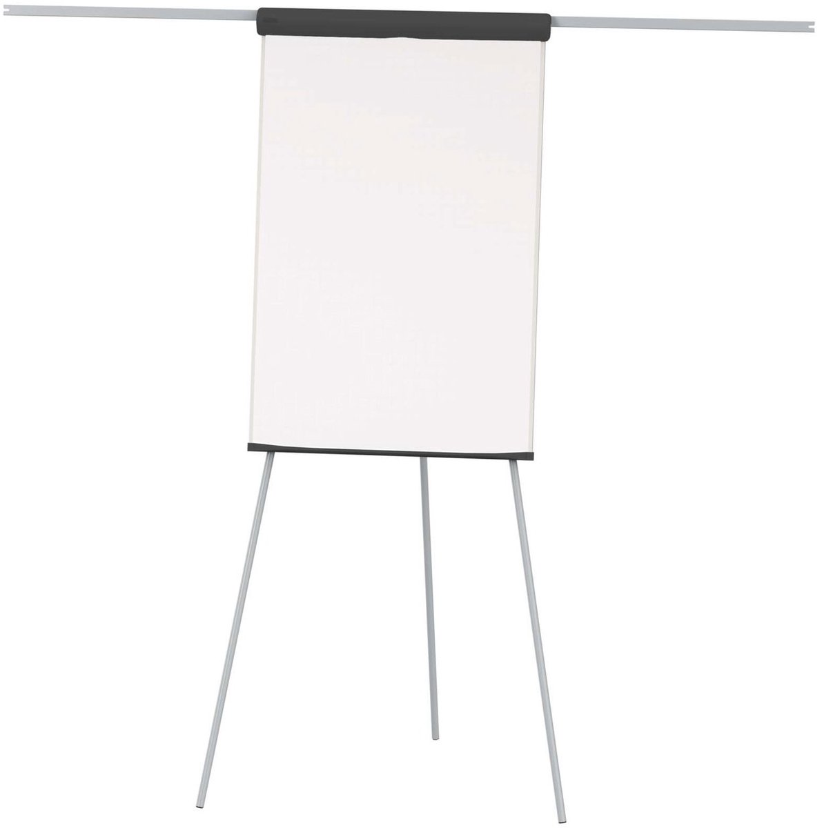 Maulstandard Flipover - 97X66 cm - Grijs - Metaal - Flipover met papierklem
