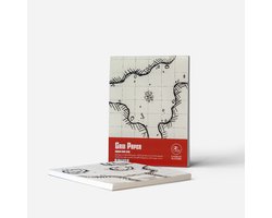 D&D Grid Paper Battle Maps - Teken Je Eigen Dungeons & Encounters - Goblin Cave (A5) - Voor D&D, Pathfinder & Daggerheart