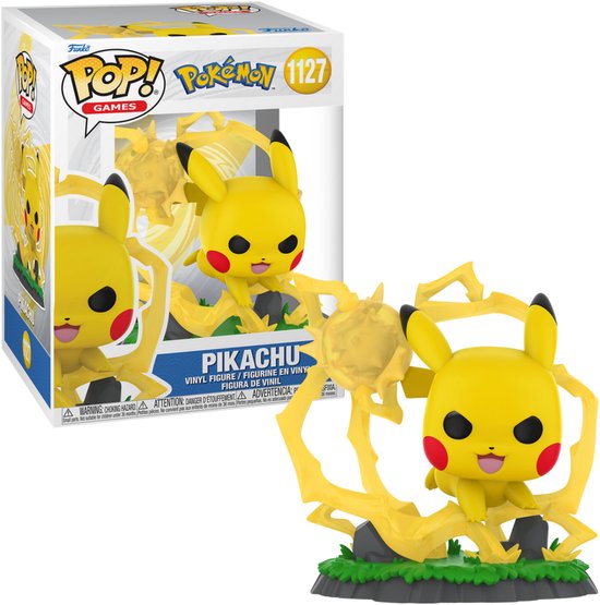 Pokémon Pikachu (Pop! Games) vinylfiguur 1127 Unisex Funko Pop! - Neutraal - Standard