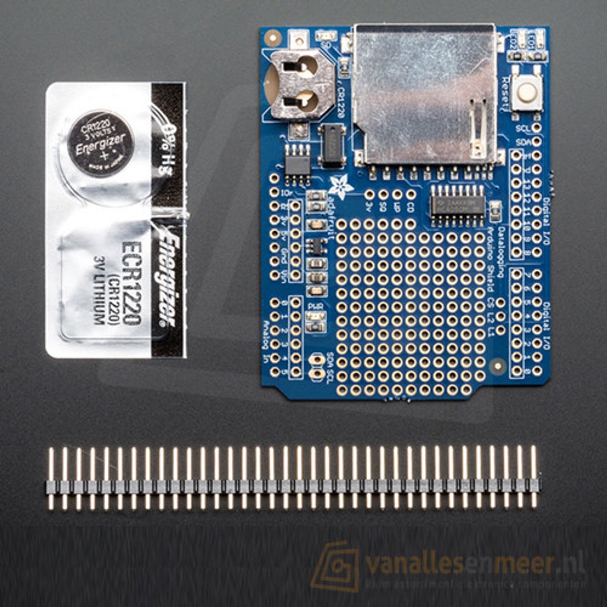 Image of Data Logging shield van Adafruit 1141