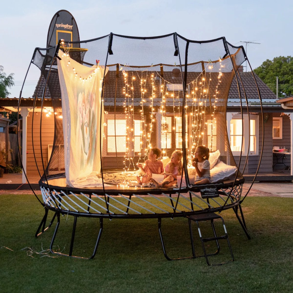 Springfree Trampoline R79 | Ronde outdoor trampoline incl. Veiligheidsnet – foto 2