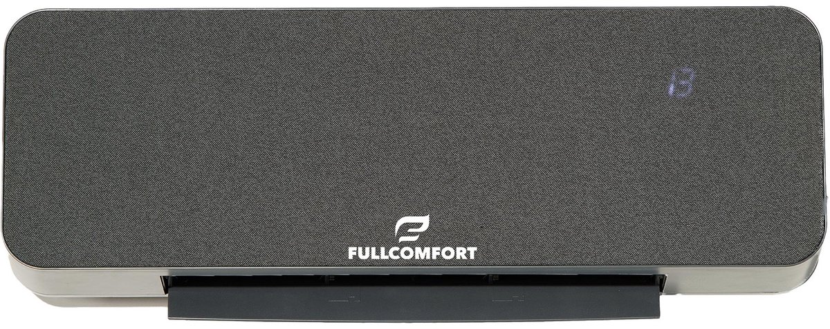 Fullcomfort E-Heat Elektrische Wandkachel 2000W - Met Thermostaat, Afstandsbediening, Weektimer en Ventilatorfunctie - Zwart