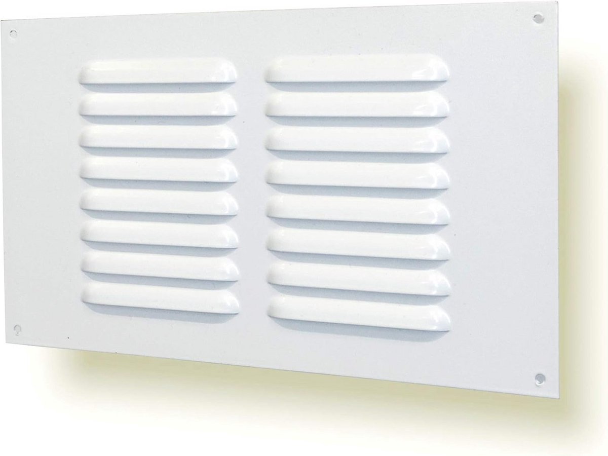 Metalen Brandscherm - Ventilatierooster - Ventilatie Afdekken - Insectennet - 25 x 15 cm -