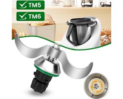 Mes Voor Vorwerk Thermomix TM5/TM6 - Mengmes - Deegmengmes Van Roestvrij Staal - Kneedmes - Deegmes