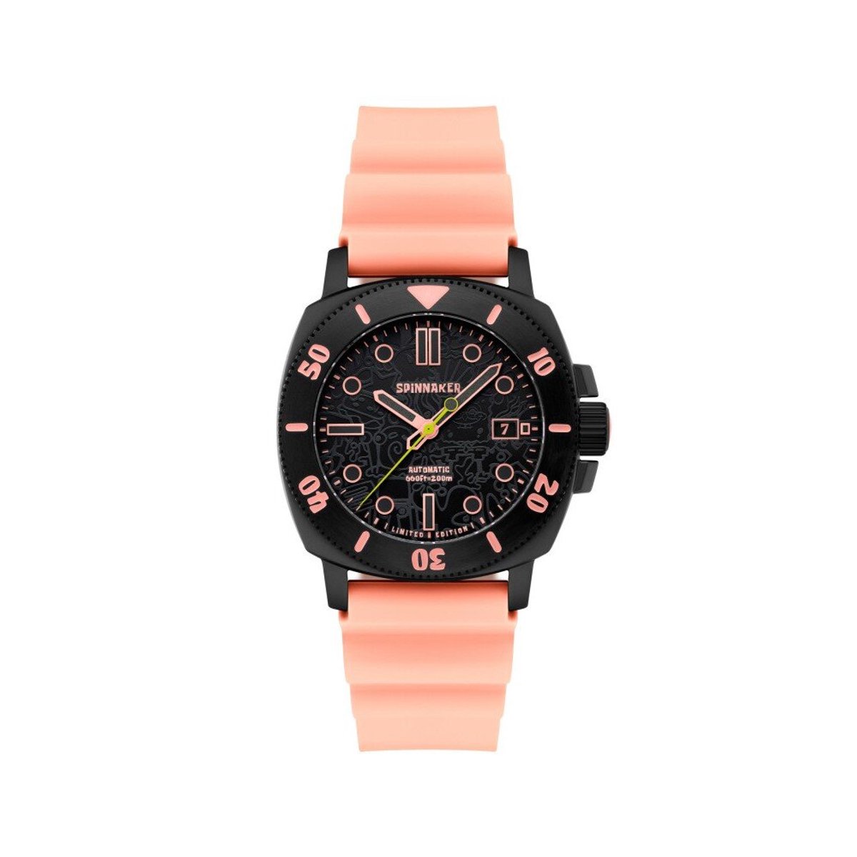 Spinnaker - SP-5147-02 - Polshorloge - Heren - Automatisch - HULL DIVER LTD EDT