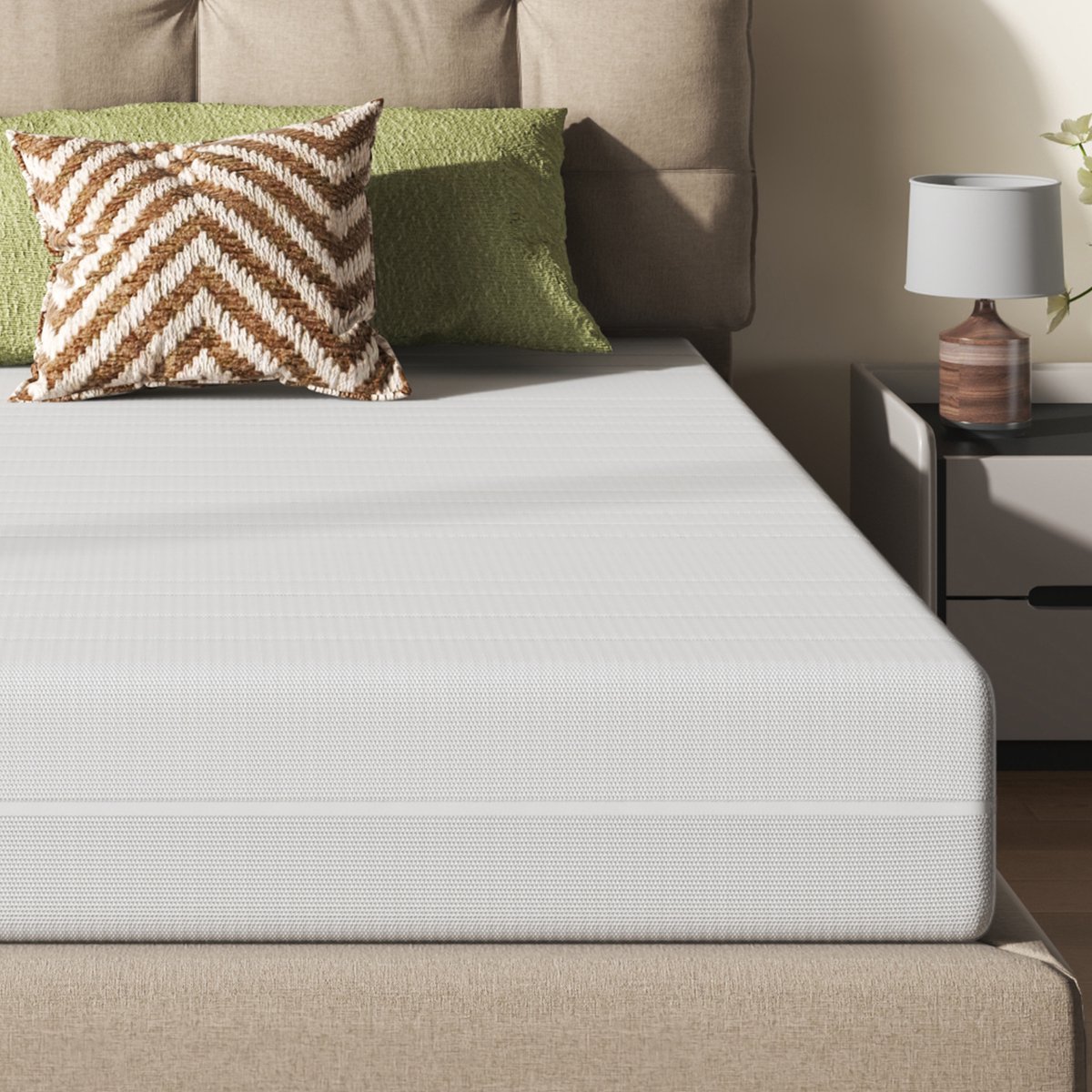 Matras - 140x200 - Kaltschaum - H2 middelvast - 16 cm - Ergonomisch - 3D ademend - Afritsbare tijk